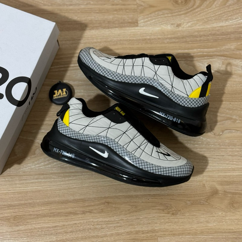 SEPATU SNEAKERS NIKE AIR MAX 720 ABU KUNING PRIA