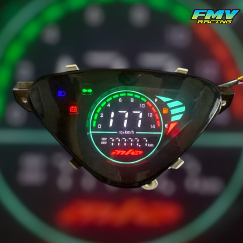 Speedometer Mio Digital Spidometer Mio Sporty / Mio Smile Speedometer Yamaha Odometer Digital LED LC
