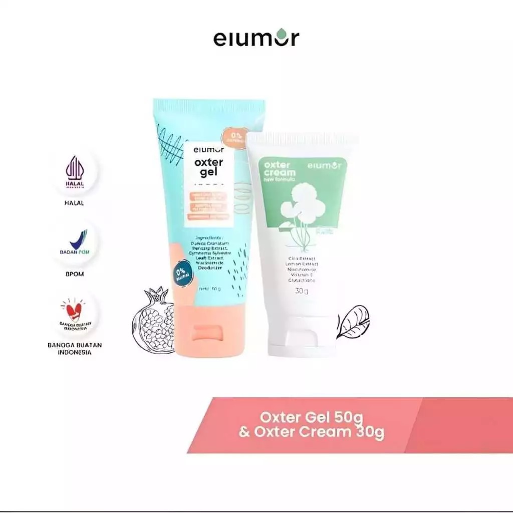 ELUMOR OXTER CREAM 30 GR & OXTER GEL 50 GR