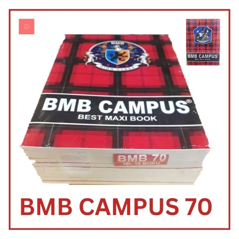 

Serba Murah Buku Tulis Panjang BMB Campus 7 Lembar Isi 1 Buku H6