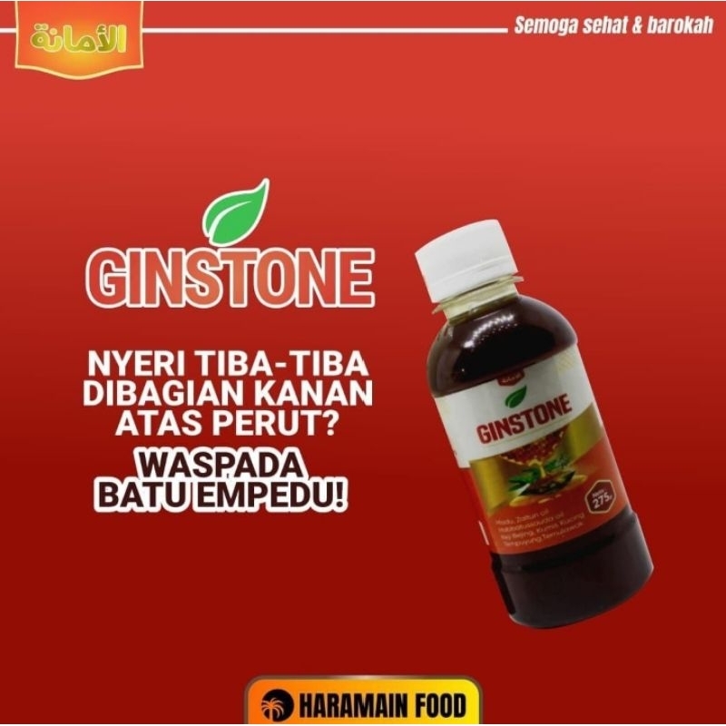 

Madu Ginstone Amanah Ramah Gnjal 275 gr