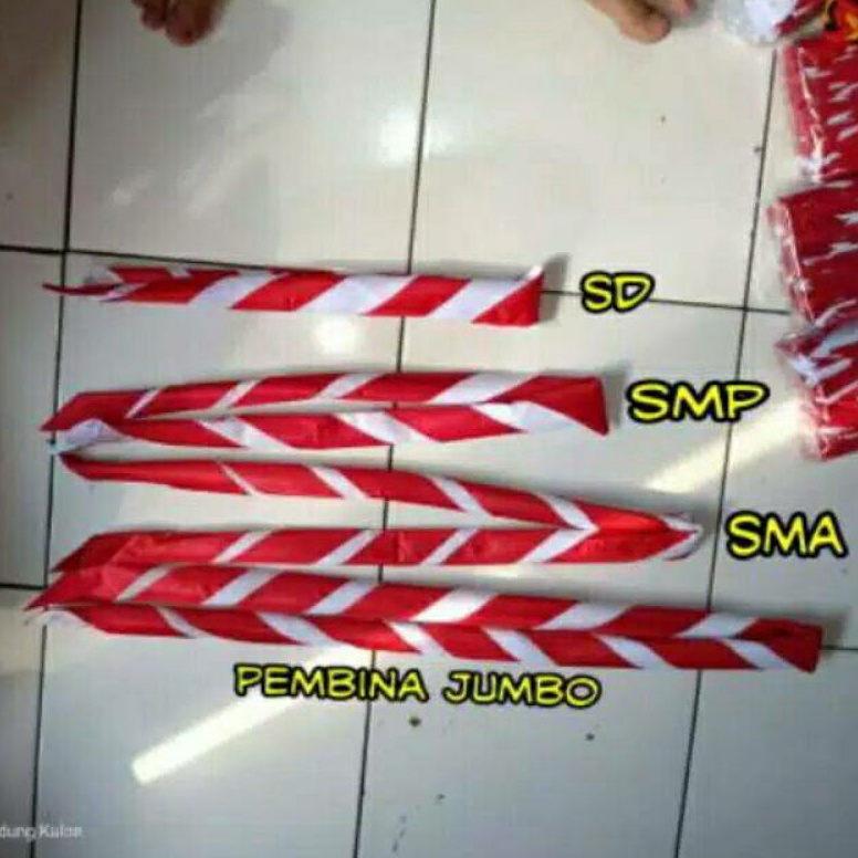 Baru Hasduk SD SMP SMA JUMBO duk kacu pramuka atribut  hasduk pramuka panjang  pramuka