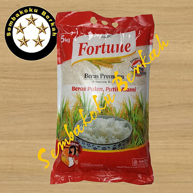 

Beras Fortune 5Kg (GRATIS ONGKIR INSTANT)