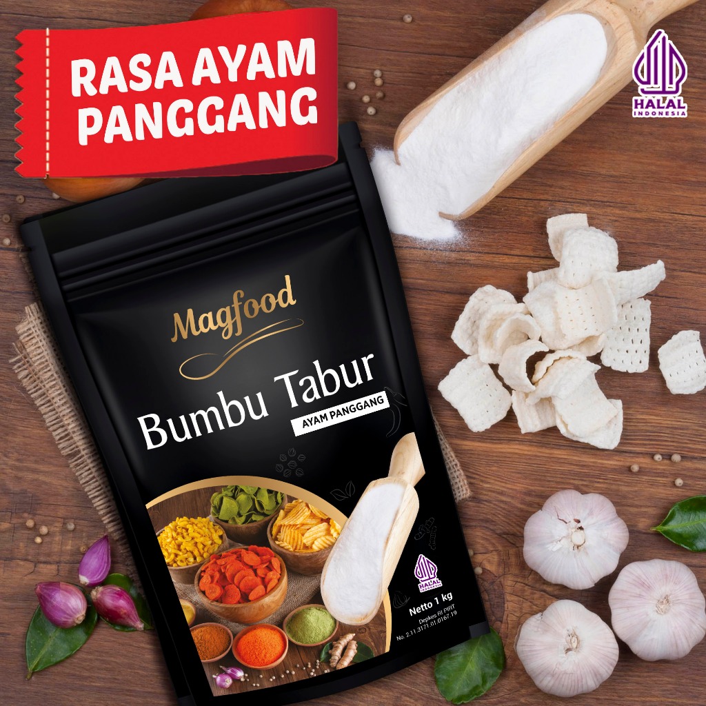 

Magfood Bumbu Tabur Ayam Panggang 500 Gr