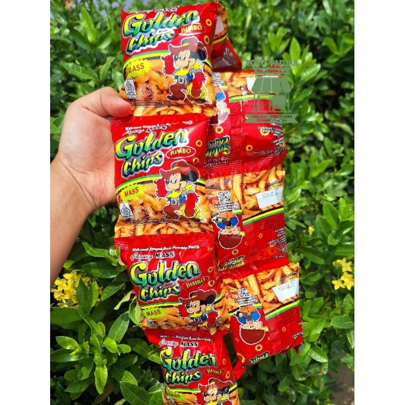 

GOLDEN CHIPS 1000 PER DUS ISI 6 RENCENG (60 BKS)