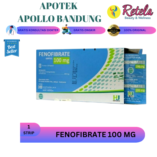 FENOFIBRATE 100 MG/OBAT KOLESTEROL