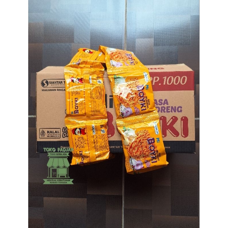 

BOYKI PER DUS ISI 8 RENCENG (80 BKS)