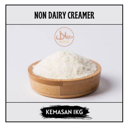 

Non Diary Creamer Powder Krimer Bubuk Nabati Wangi Kualitas Premium 1 KG