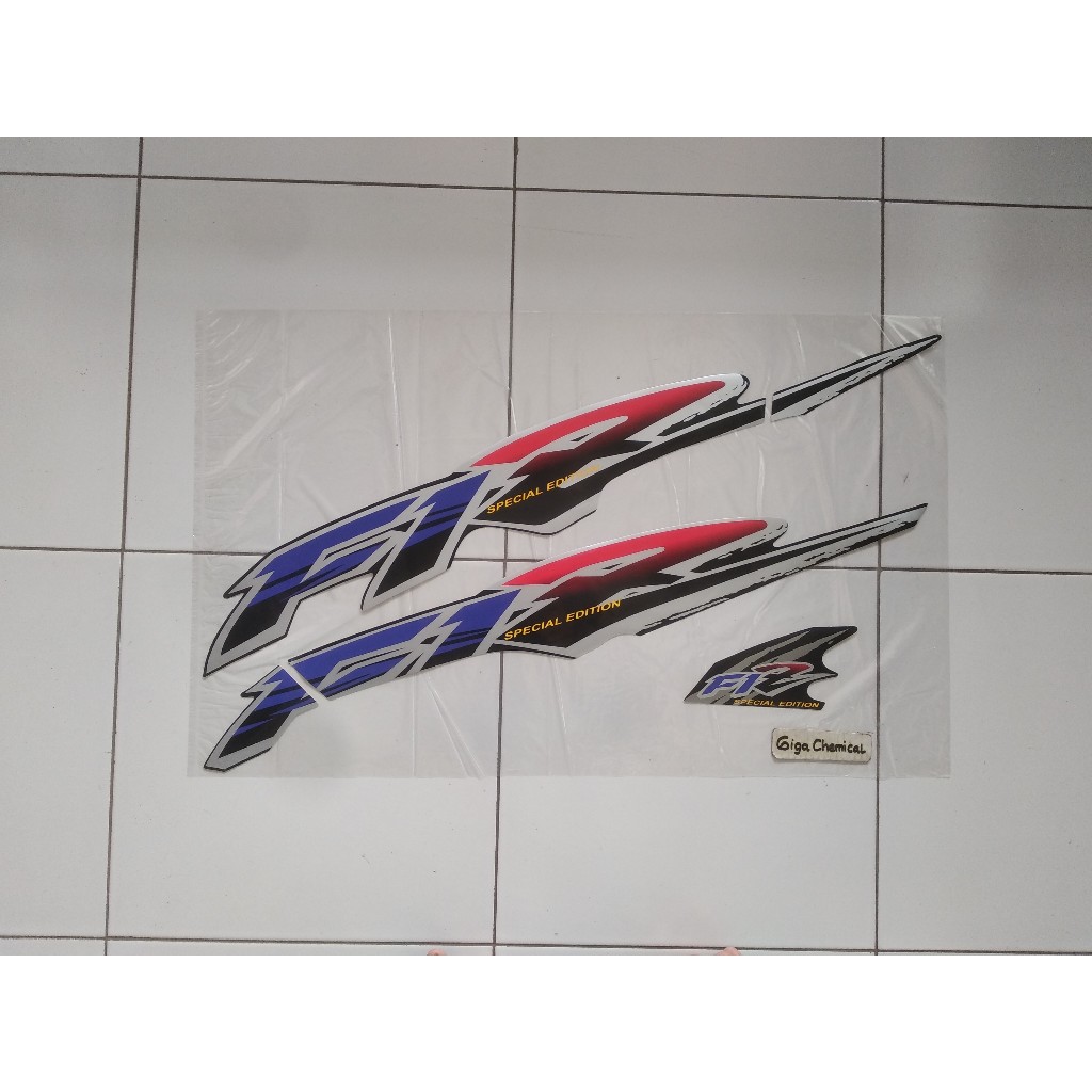 Striping Sticker Lis Yamaha Fiz F1 Z F1Z 1996 1997 Hitam