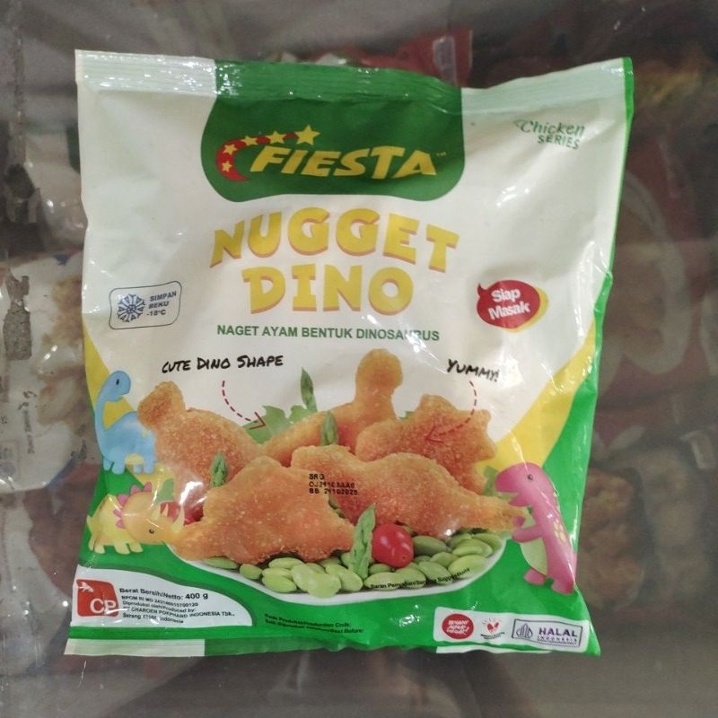 

fiesta dino nuggets 400 gr new packing