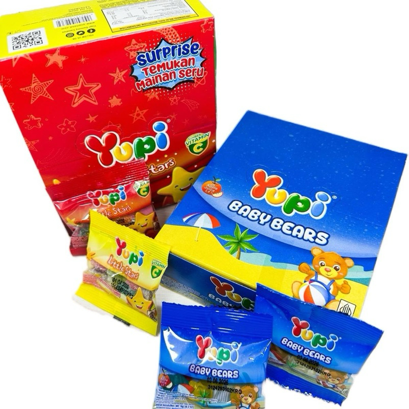 

YUPI BABY BEARS & LITTLE STAR 1 PACK ISI 24PCS