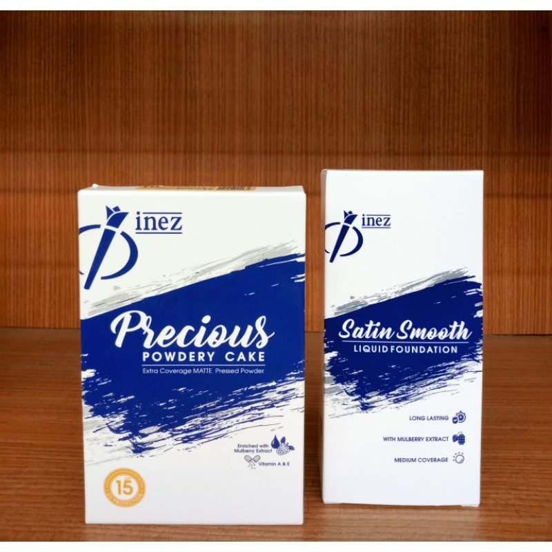 Inez Bedak PPC 01 Natural & Inez Satin Smooth Foundation 01 Natural