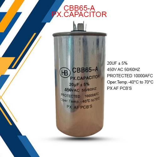 Kapasitor 450V AC 20UF MIKRO