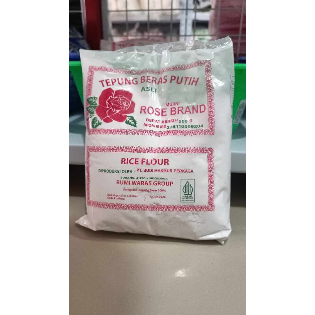 

Tepung Beras Rose Brand 500 Gram