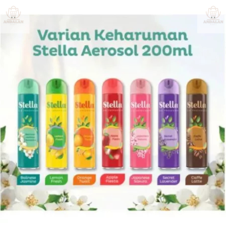 Stella Aerosol 400ML Pengharum Ruangan Semprot Stella | Stella Aerosol Spray | Stella 400ML