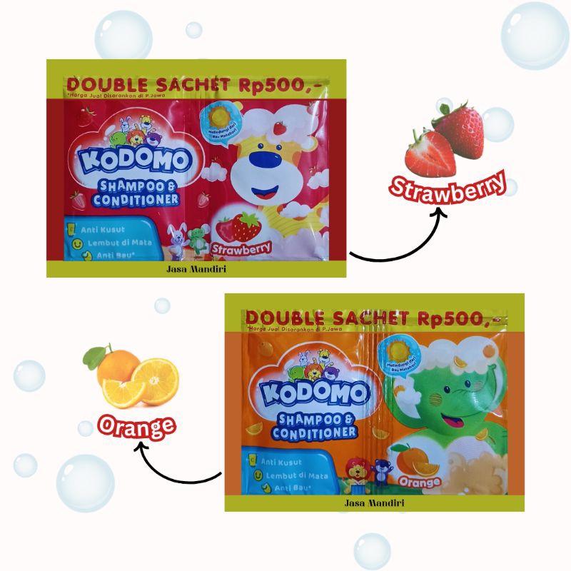Shampoo Kodomo Sachet 12 x 10ml