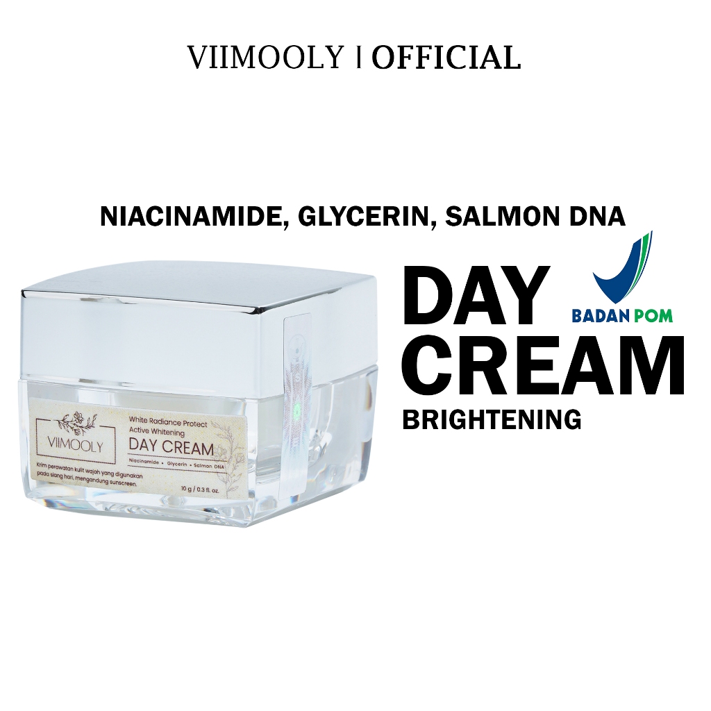 VIIMOOLY - Day Cream White Radiance Protect Active Whitening Dna Salmon