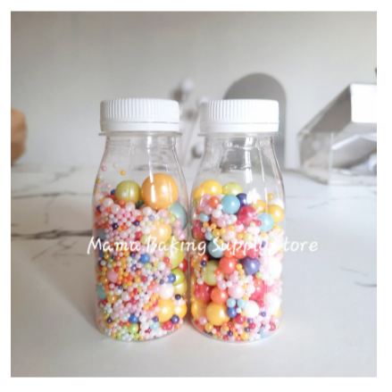 

Edible Sprinkle MIX PEARL MIX COLOR Mutiara CAMPUR Topping Decor-+100g