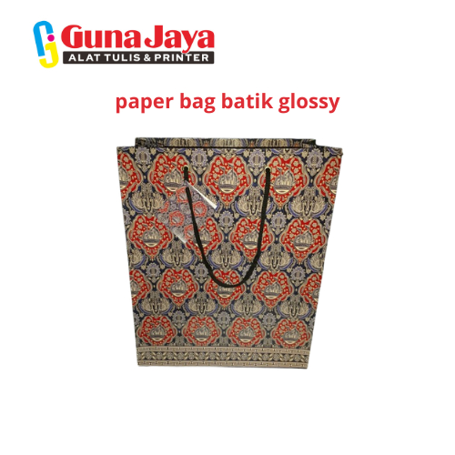 

paper bag batik glossy