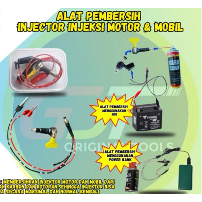 Alat Pembersih Injektor Motor Mobil Injector Cleaner Kit