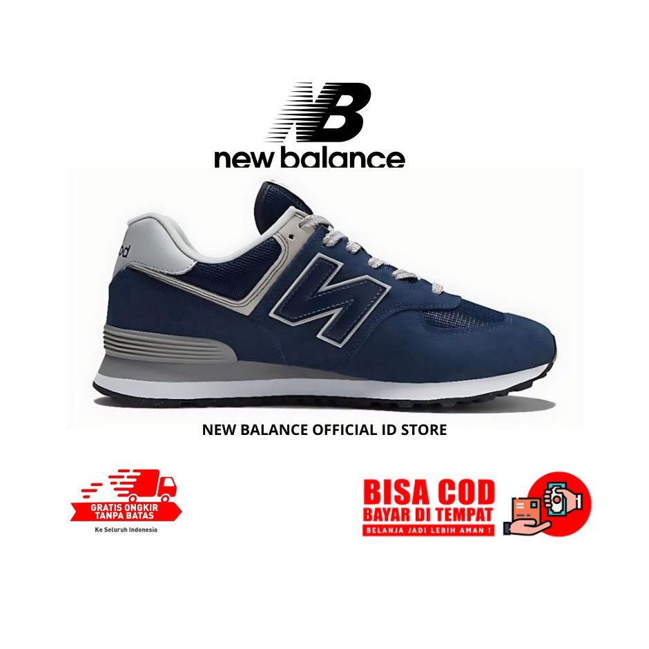 SEPATU NEW BALANCE 574 CLASSIC NAVY