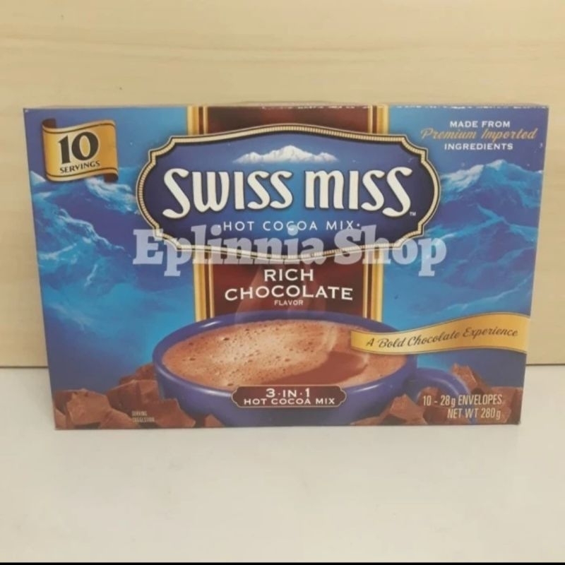 

Swiss Miss Hot Cocoa Mix Rich Chocolate Flavor 280 gr