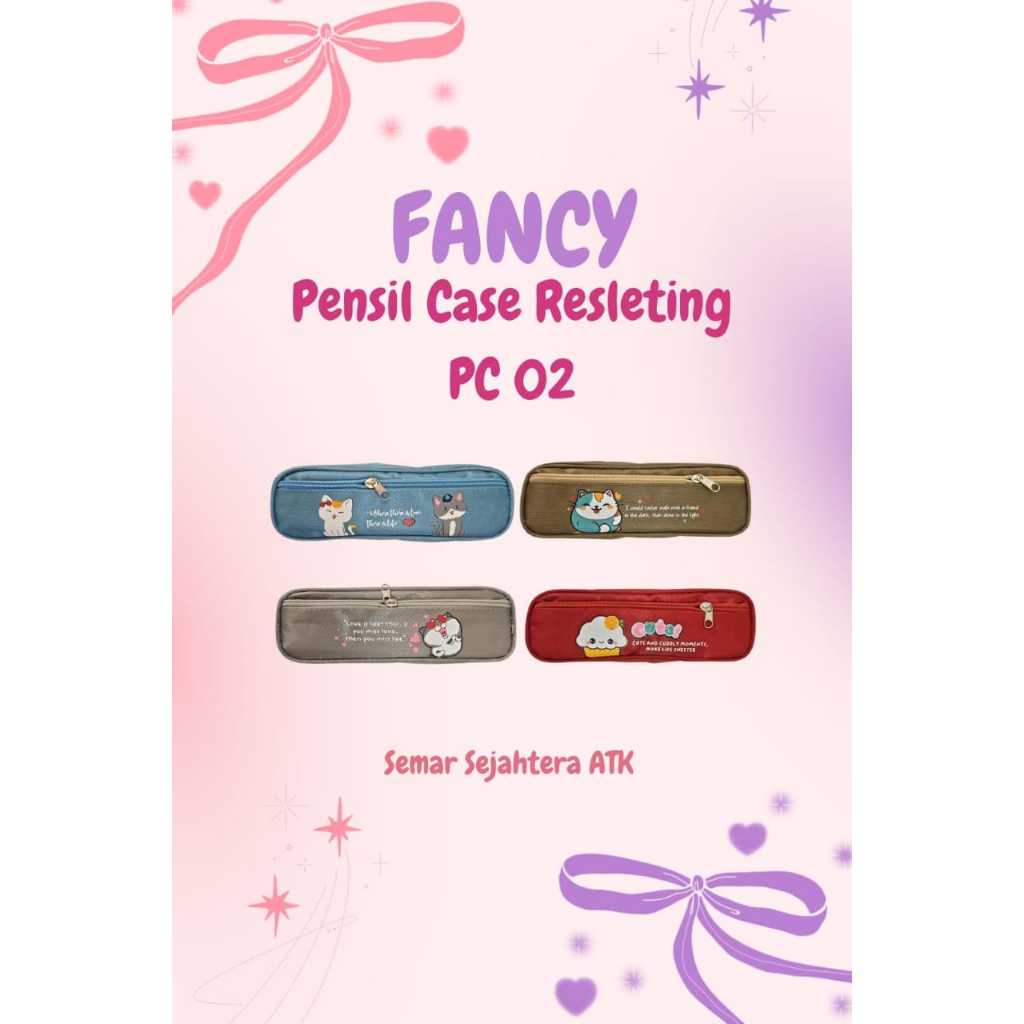 

[PCS] PENCIL CASE RESLETING KARAKTER LUCU PC02 TEMPAT PENSIL KOTAK PENSIL ZIPPER