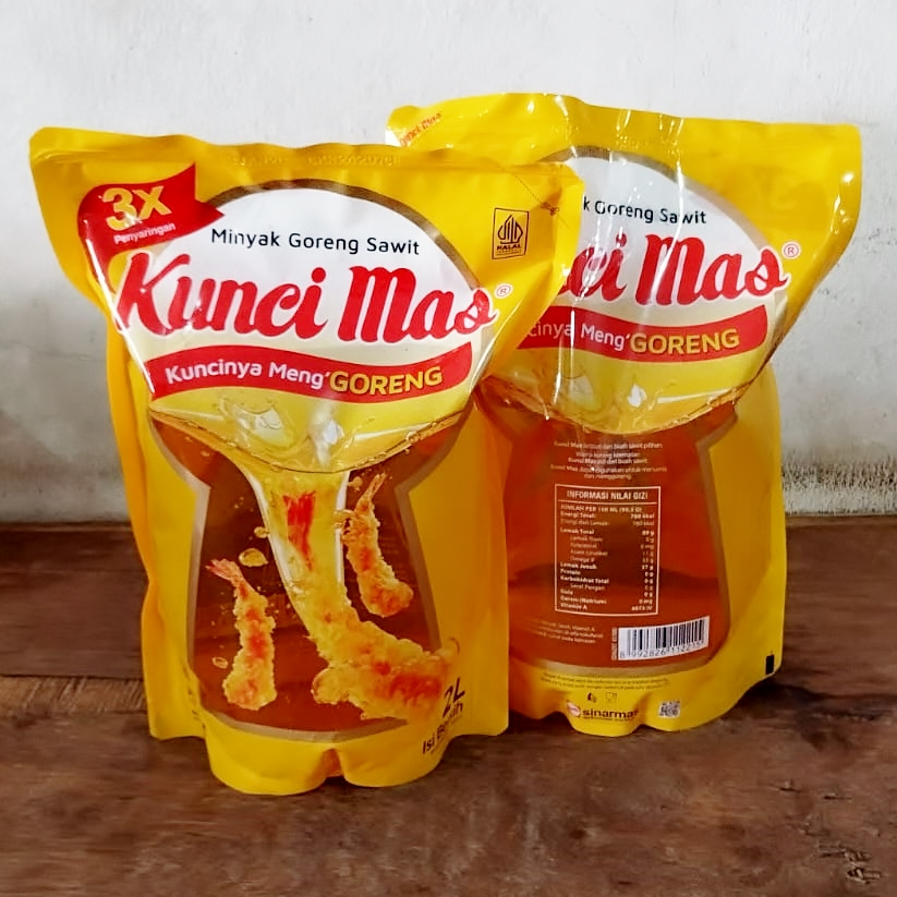 

MINYAK GORENG – Kunci Mas – 2 liter