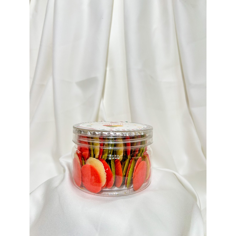 

CRAFORGE - Wijsman Red Velvet Matcha Cat Tongue / Lidah Kucing Home Made Jar 300gr