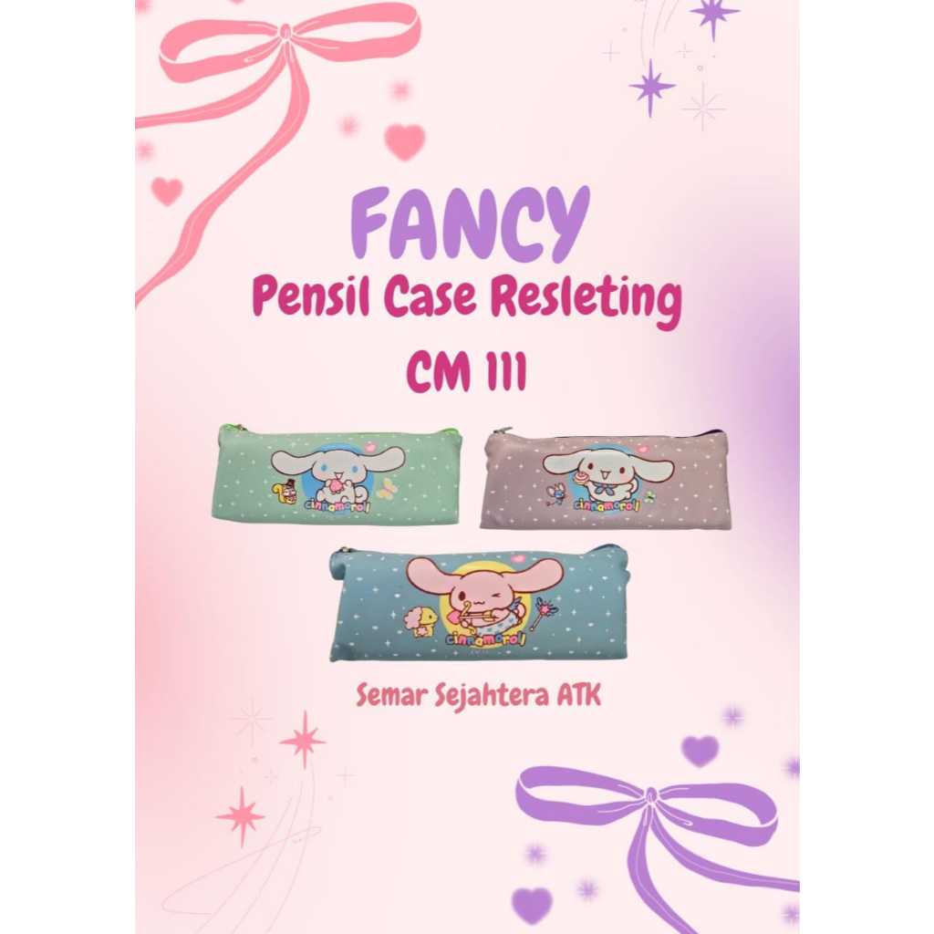 

[PCS] PENCIL CASE RESLETING KARAKTER LUCU CM111 TEMPAT PENSIL KOTAK PENSIL