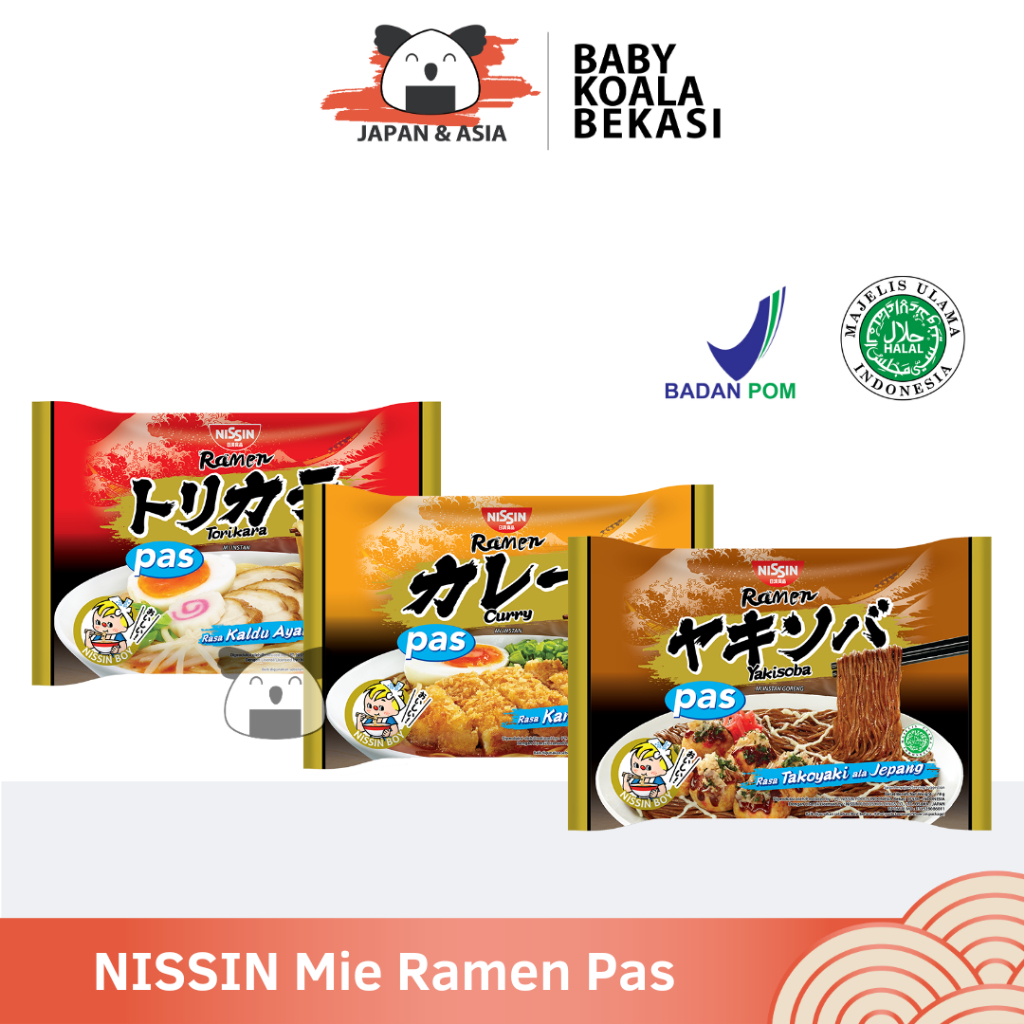 

Nissin Ramen Pas Torikara Kaldu Ayam 76g Halal | Curry Jepang Yakisoba Takoyaki-- Bekasi