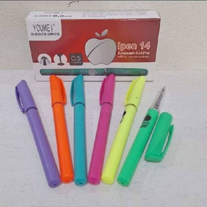 

Pen gel apel ipen isi 12pcs