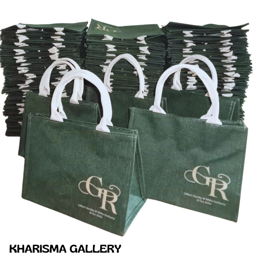 

TAS HAMPERS 100-150PCS / TAS SOUVENIRS / TAS SABLON / TAS TANGAN / TOTE BAG