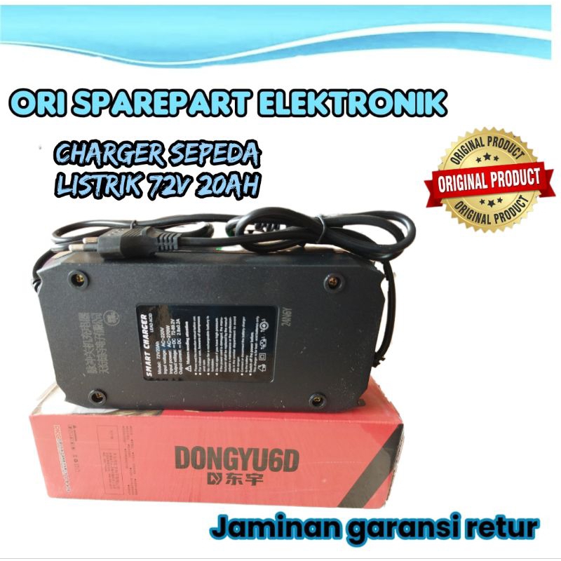 CHARGER SEPEDA LISTRIK 72V 20 AH