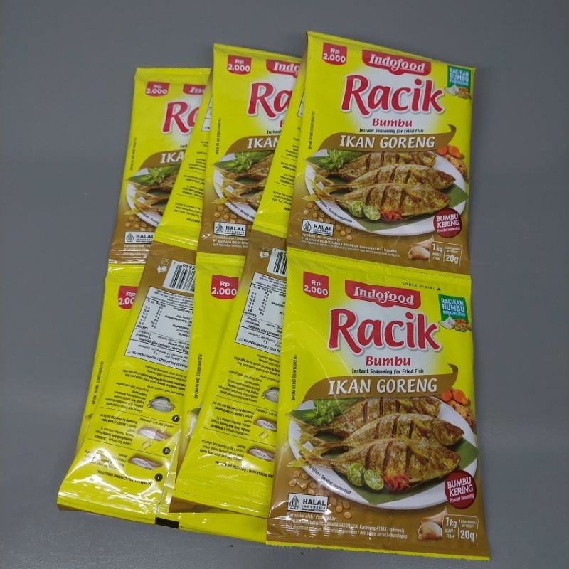 

Indofood Racik Bumbu Ikan Goreng 20g [1 pcs]