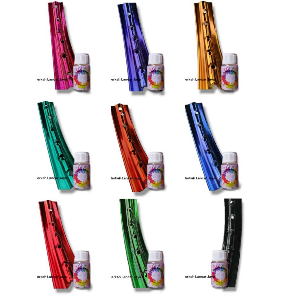 (OLES) 12,5 ML CANDY PAINT Cat Chrome Candy Original Cat Velg Oles Cat Instan Velg Motor & Mobil