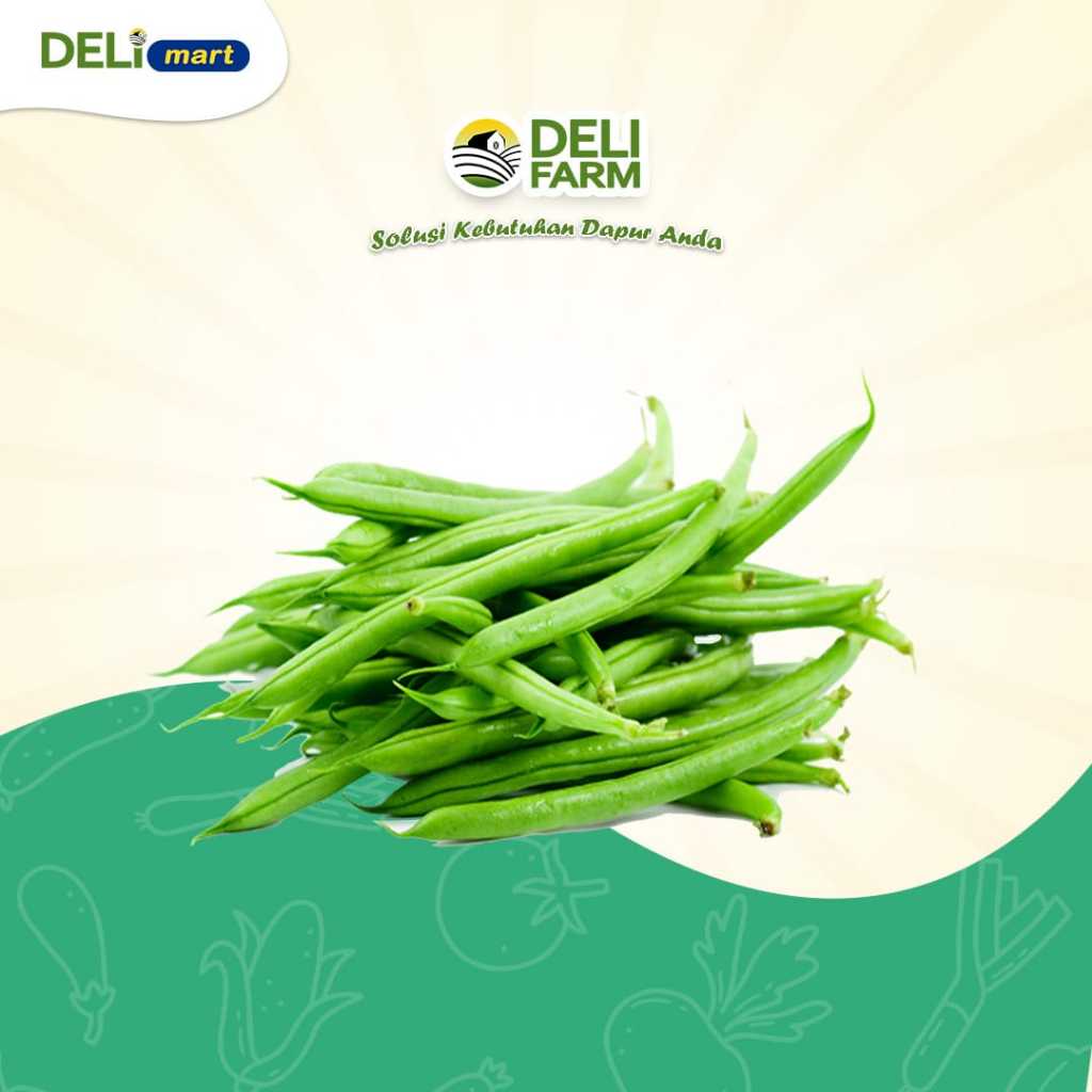

Deli Mart [Khusus INSTAN Medan] Buncis Segar by Deli Farm