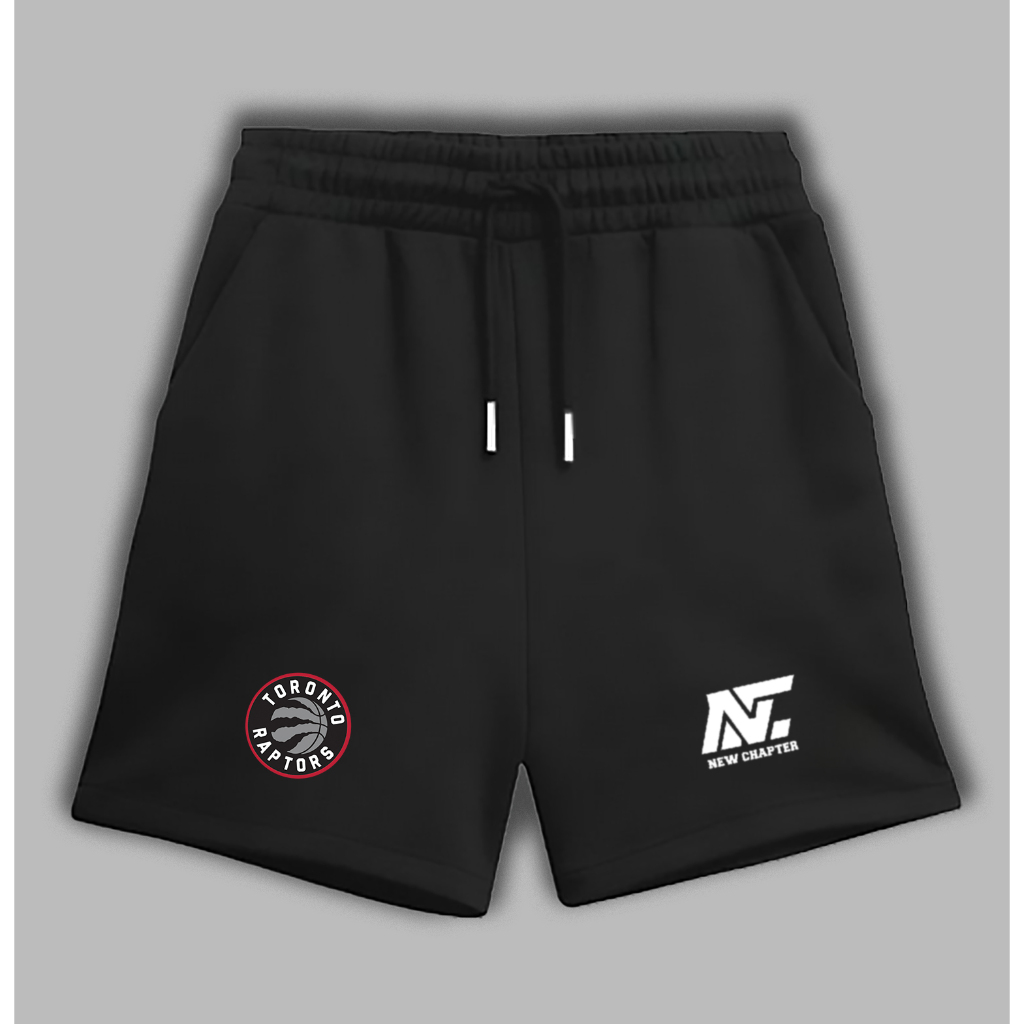 CELANA PENDEK PRIA BOARDSHORT LOGO TORONTO RAPTORS TEAM BAHAN BABYTERRY COTTON PREMIUM