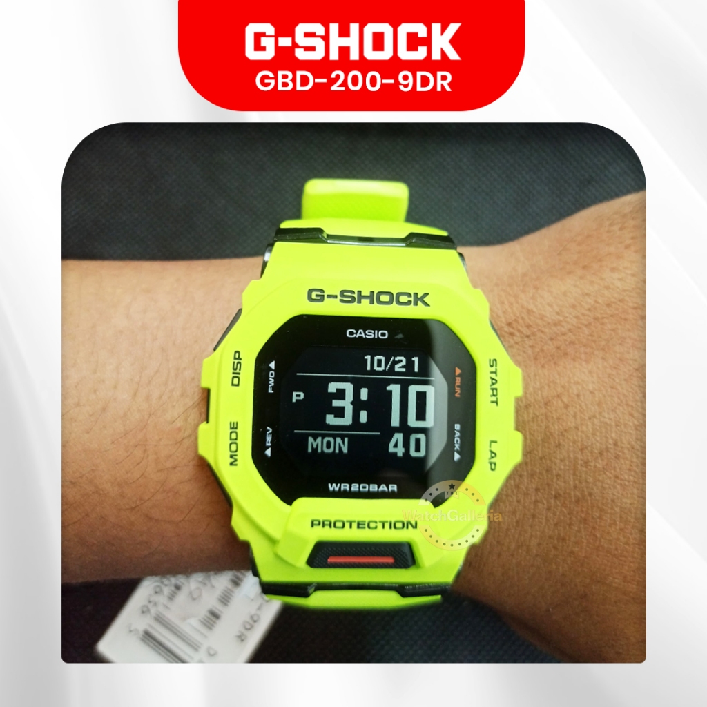 Jam Tangan Pria Casio G-Shock GBD-200-9DR / GBD-200-9 / GBD-200