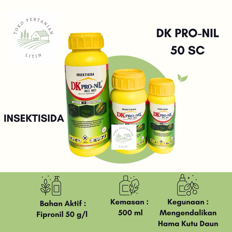 DK-Pronil 50 SC - 500 ml ( Insektisida ) Mengendalikan Hama Kutu Daun