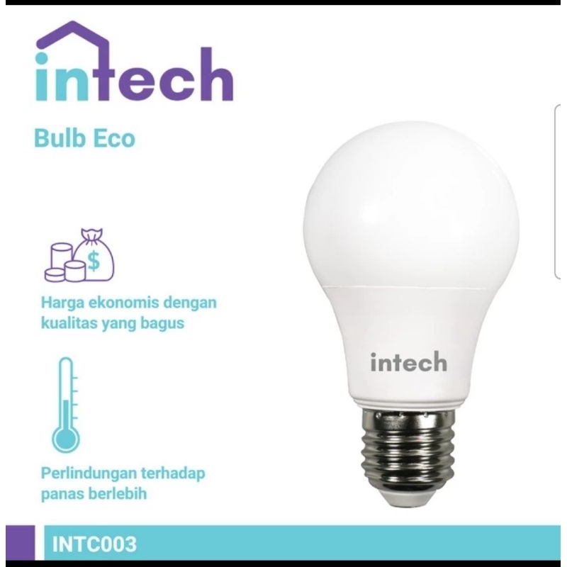 Intech LED Bulb 5w - 18w