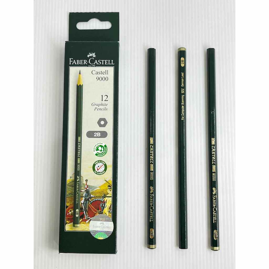 

Pensil Kayu Faber Castell 2B