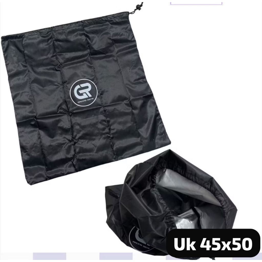 PANCA MOTOR (RG) Termurah Sarung Helm TAHAN AIR / Pembungkus Bungkus Helm Anti Debu 45x50cm / sarung
