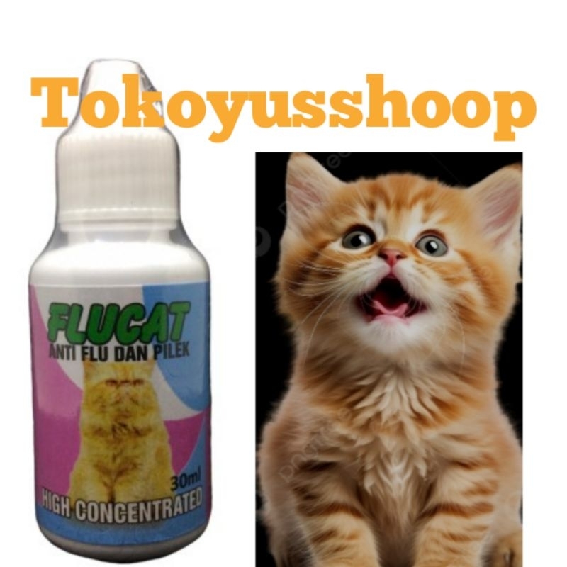 Obat Flu dan Pilek Kucing & Anjing Flucat & Max Flu | Obat Flu Kucing | Flu Cat Obat Pilek Kucing