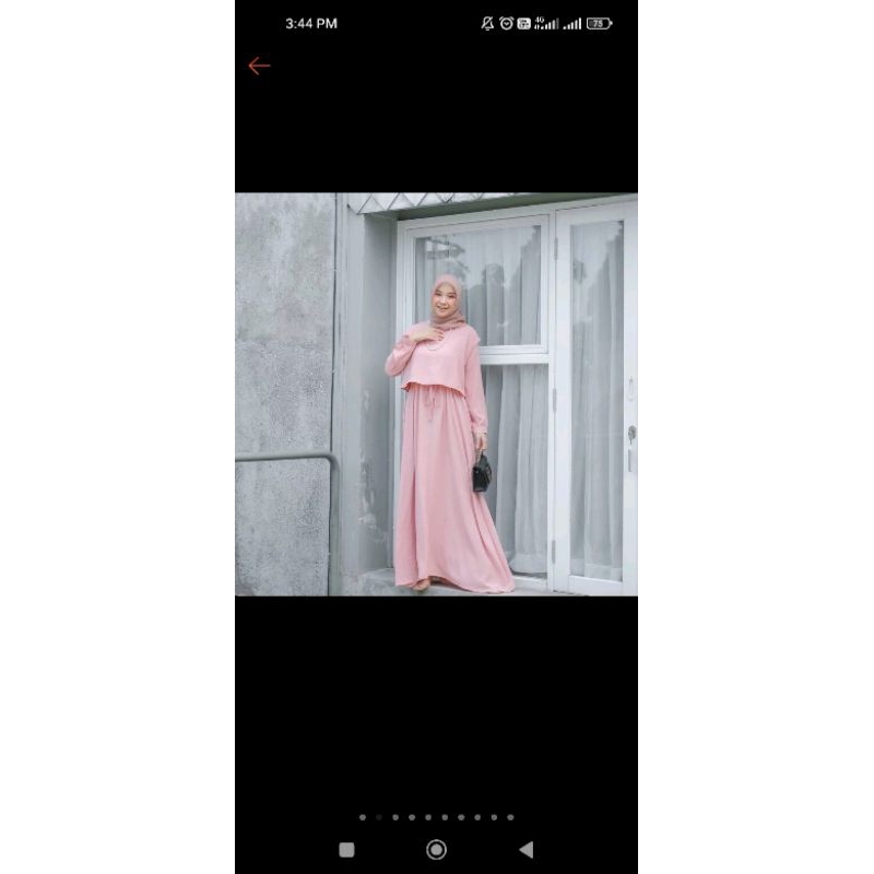 PRELOVED Maryam Dress by Odeca Official warna BW