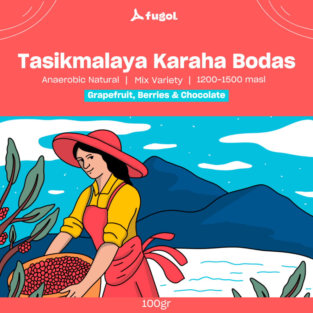 

Biji Kopi Arabika Tasikmalaya Karaha Bodas Anaerobic Natural (100 gram) Specialty Coffee