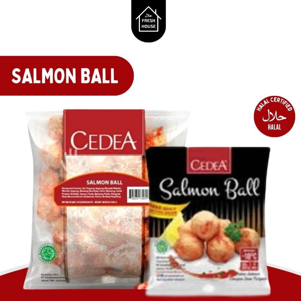 

CEDEA SALMON BALL 200GR DAN 500GR