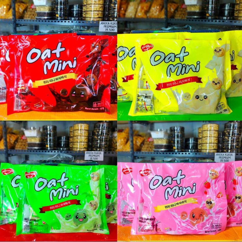 

Promo Naraya Oat Mini Choco White & Strawberry