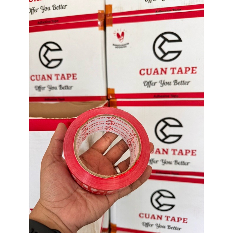 

Lakban Fragile Jangan Di Banting 48mm x 90 Yard | Cuan Tape