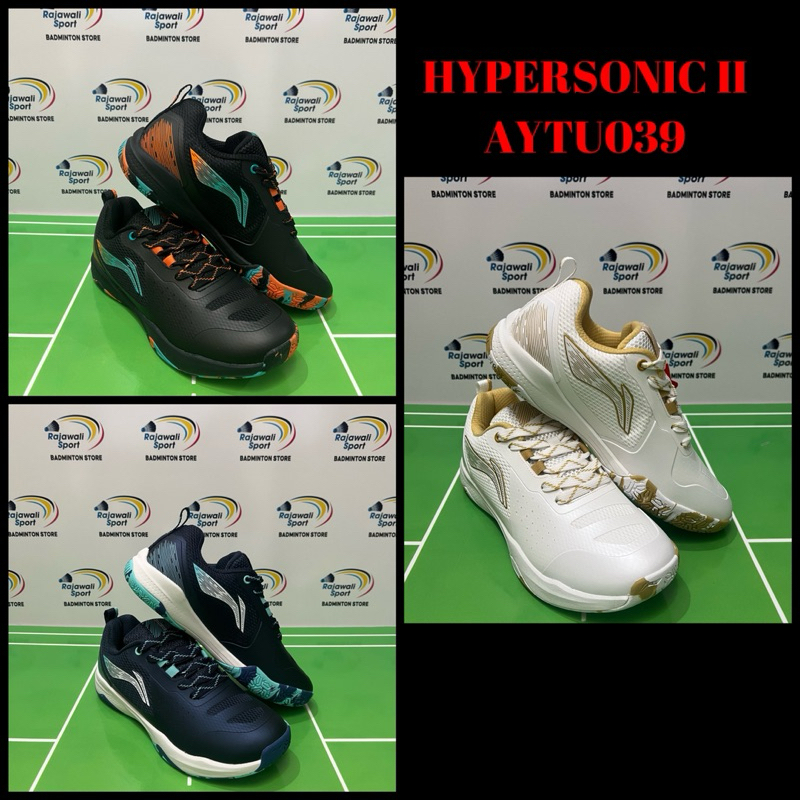 Sepatu Badminton Lining HYPERSONIC II AYTU039||Sepatu Lining Hypersonic 2 Originall